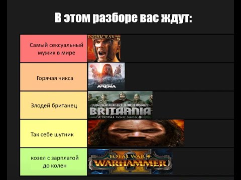 Видео: Рейтинг игр серии Total War по категориям