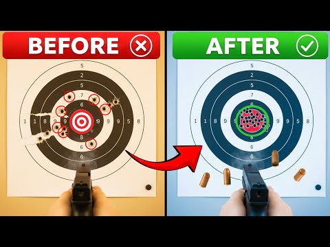 Видео: НЕВЕРОЯТНАЯ точность пистолета с ОДНОЙ простой регулировкой — сделайте это перед следующим выстре...