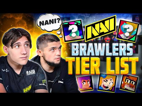 Видео: Тир Лист Бравлеров от NAVI BRAWL STARS (Нави Челлендж)