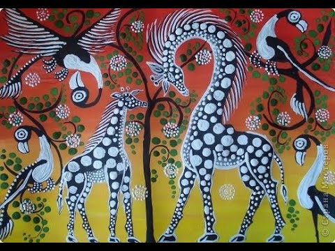 Видео: 4 клас, тема "Ритми й кольори Америки та Африки (продовження)", (образотворче мистецтво)