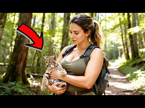 Видео: Девушка нашла РЫСЁНКА в лесу… Что произошло дальше — до СЛЁЗ!