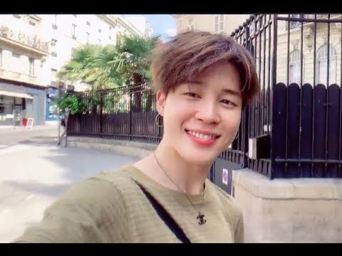 Видео: Park Jimin in Paris/ Чимин в Париже