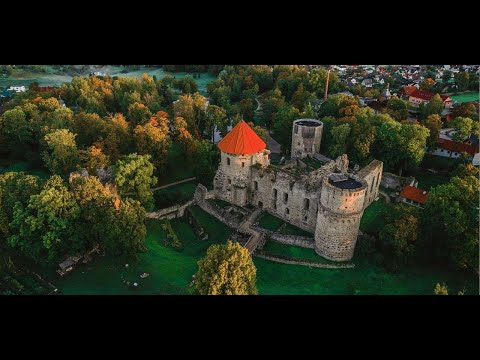 Видео: О жизни в Латвии в городе Цесис (Cēsis)