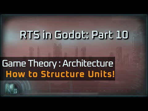Видео: Rts в Godot. Часть 10: Создание объектной архитектуры для проекта Rts, созданного в Godot с нуля
