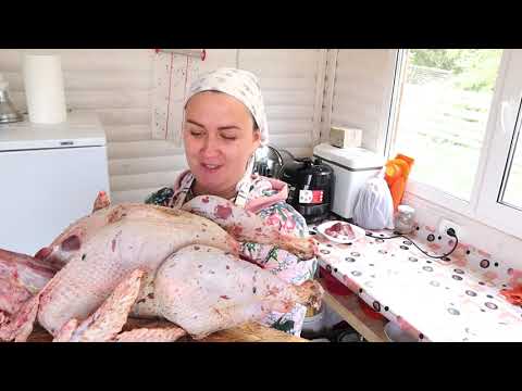 Видео: СТОЛЬКО МЯСА🥩 ЗА ДЕНЬ МЫ ЕЩЕ НЕ ГОТОВИЛИ !!! ГОТОВЛЮ ЦЕЛУЮ ИНДЕЙКУ НА 10 детей