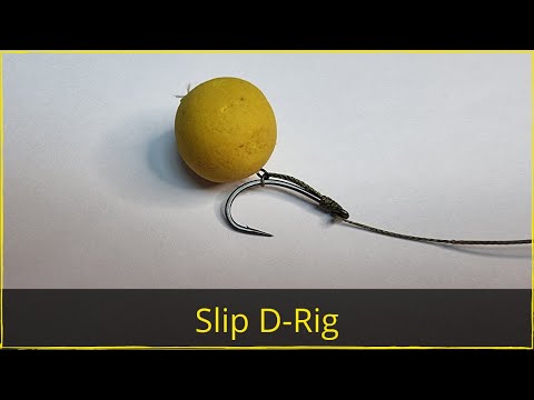 Видео: Карповый поводок Slip D-Rig | Монтаж без сходов