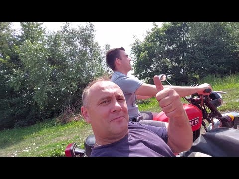 Видео: Иж Юпитер 5 "Переходный" с КОЛЯСКОЙ. Продубас по окрестностям д.Быково