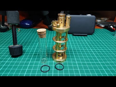 Видео: Steampunk. Бензиновая зажигалка с Алиэксппрес.