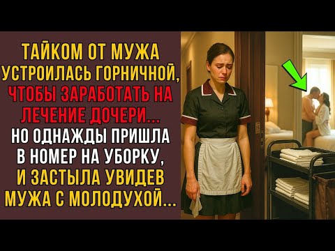 Видео: Зашла в номер с тряпкой… и застыла  на кровати был её муж с молодухой