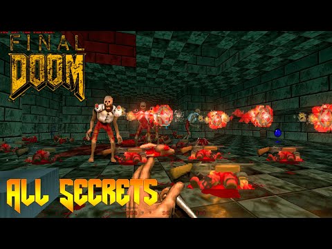 Видео: Прохождение Final Doom Map 11 - Trapped on Titan Все Секреты