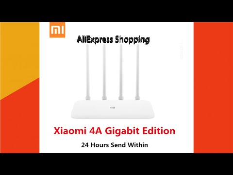 Видео: Wi-Fi Xiaomi Router 4A Gigabit Edition с Аliexpress.