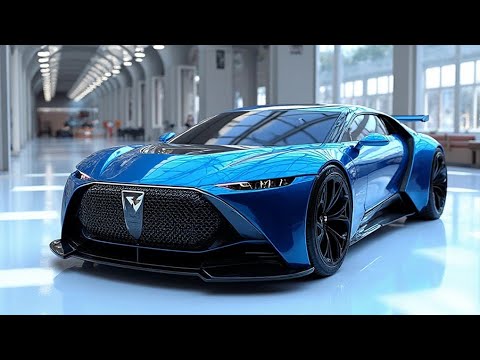 Видео: Moskvich HyperFlux 2027 — Электрический гиперкар из будущего ⚡🚀