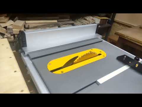 Видео: Настольная циркулярная пила DEWALT dwe 7485 и стол к ней.
