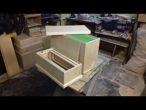 Видео: Ловушка для пчел и добычи лесного меда.