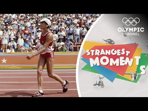Видео: Андерсен-Шисс Демонстрирует Невероятную Волю В Марафоне | Strangest Moments