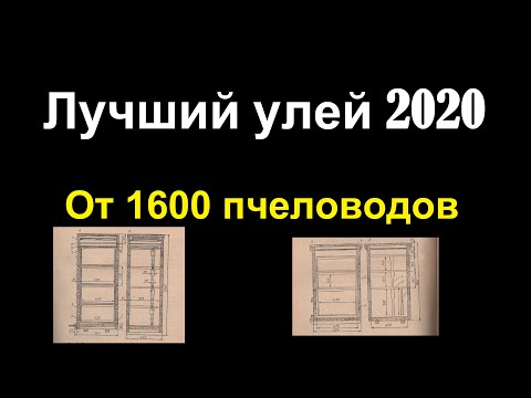 Видео: Лучший улей 2020, уже не рут. Опрос 1600 пчеловодов.