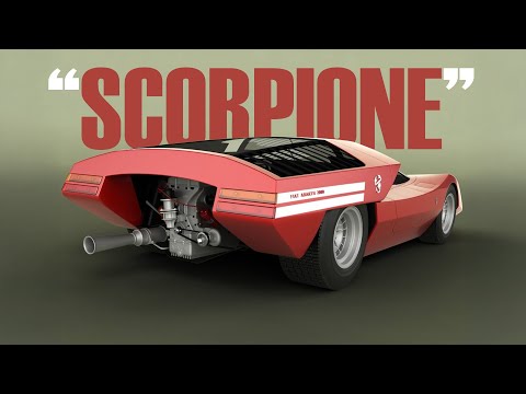 Видео: Забытый клин: Fiat Abarth 2000 Scorpione