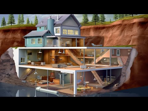 Видео: Секретный ДОМ-БУНКЕР под землей! Для чего он нужен людям?!