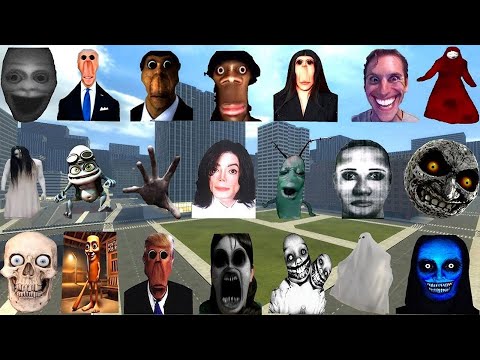 Видео: Все новые боты Nextbot Нико, новое обновление Obunga Netbot в Garry's Mod \ Gmod