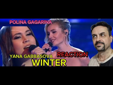 Видео: POLINA GAGARINA Полина Гагарина и Яна Габбасова -- Зима REACTION