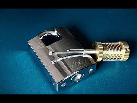 Видео: Вскрытие финского замка ABLOY китайским инструментом.