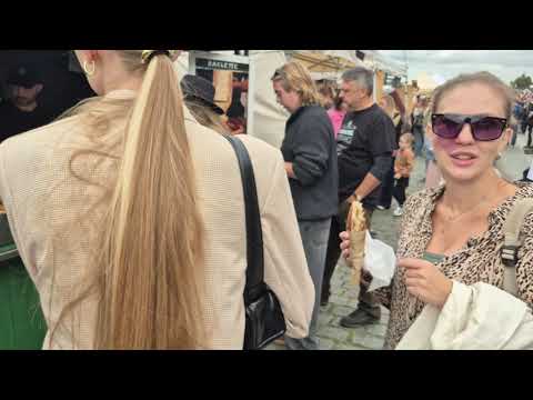 Видео: Прага - битака - фермерски Пазар в събота 