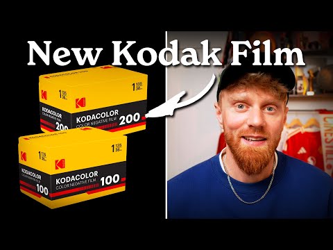 Видео: СОВЕРШЕННО НОВАЯ цветная пленка Kodak