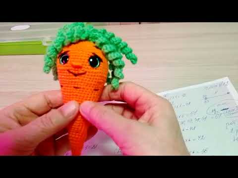 Видео: Морковка//Схемы под диктовку.