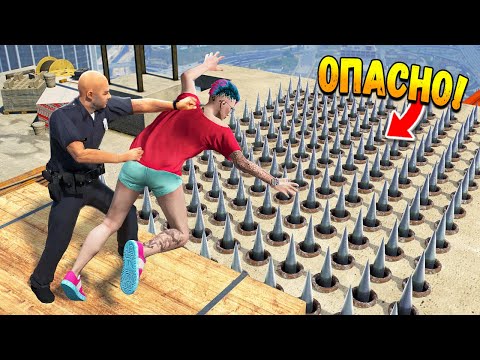 Видео: ОЧЕНЬ ОПАСНЫЕ ПОЛИЦЕЙСКИЕ БУДНИ В ГТА 5 ОНЛАЙН (GTA 5 ONLINE)