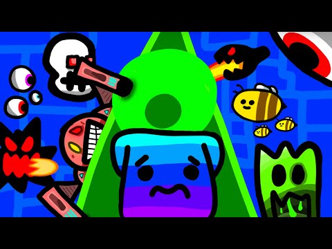 Видео: На этом уровне Geometry Dash есть ВСЕ СРАЖЕНИЯ С БОССАМИ!