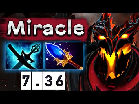 Видео: Магический СФ от Миракла. Раздал как в лучшие годы! - Miracle Shadow Fiend 7.36 DOTA 2