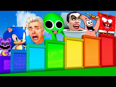 Видео: НАШЁЛ ВСЕ СТРАННЫЕ ПОРТАЛЫ В МАЙНКРАФТ ЗОМБАК