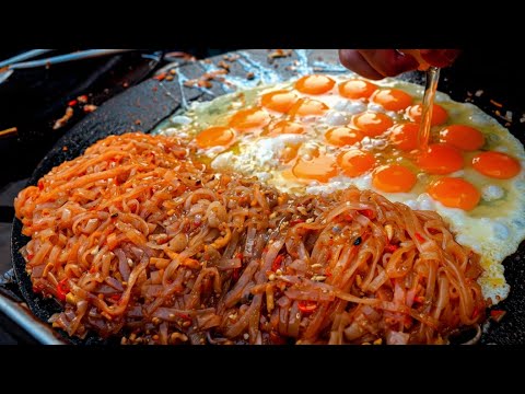 Видео: Мастер Яиц! Безумное Мастерство Шефа для Креветок Пад Тай