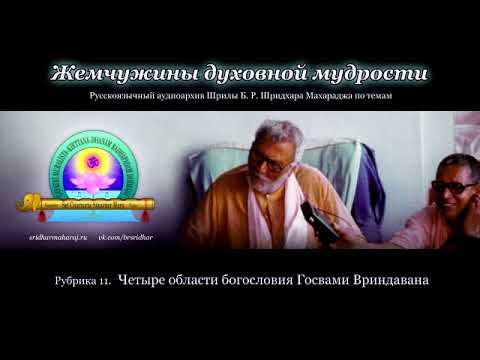 Видео: Рубрика 11. Четыре области богословия Госвами Вриндавана