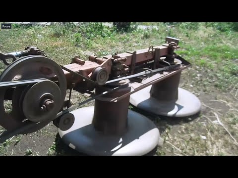 Видео: Ремонт роторной ременной косилки. Л 501-01