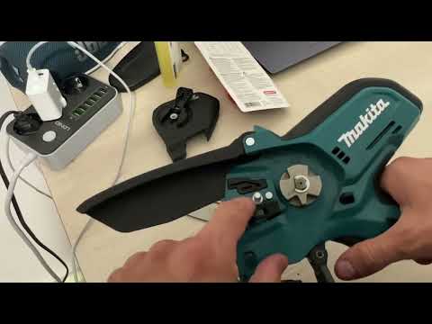 Видео: Обзор и тест мини цепной пилы Makita DUC101