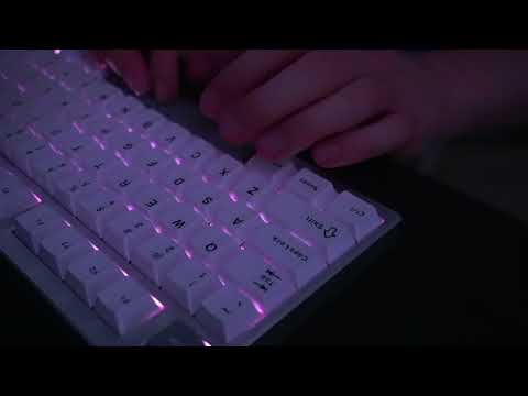 Видео: CREAMY ASMR KEYBOARD TYPING SOUNDS | АСМР ЗВУКИ КЛАВИАТУРЫ