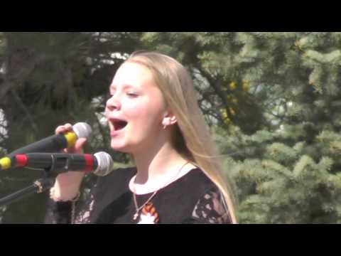 Видео: Празднование дня Победы п  Вахтан 2016