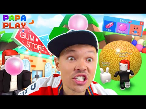 Видео: Надуваем пузыри и прыгаем в Bubble Gum Simulator Roblox