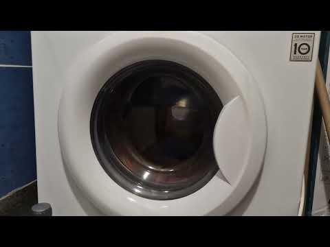 Видео: Тест Отжима На 800 Оборотов На Стиральной Машины LG F10B8ND