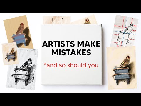 Видео: Совершайте ошибки, чтобы стать лучшим художником