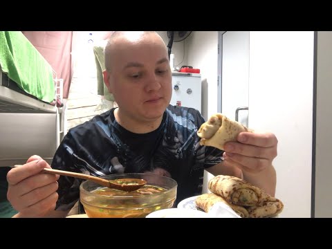 Видео: Сборная Солянка| Блины со сметанкой МУКБАНГ MUKBANG