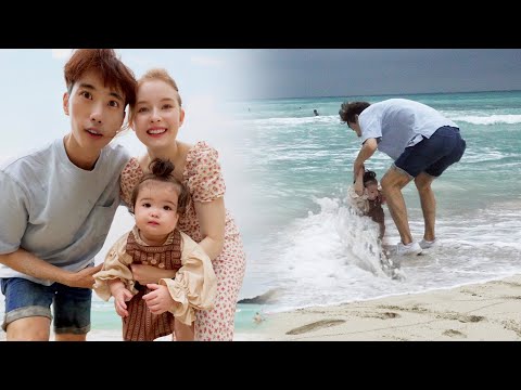 Видео: SUB) Папа драматично спасает 13-месячного ребенка, упавшего в море на острове Чеджу