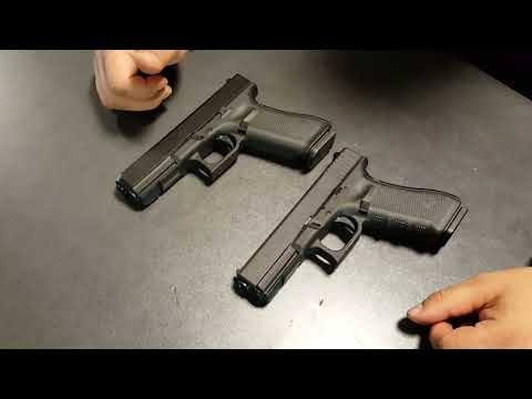 Видео: Пистолет GLOCK 17 Gen5. Обзор и сравнение с Gen4
