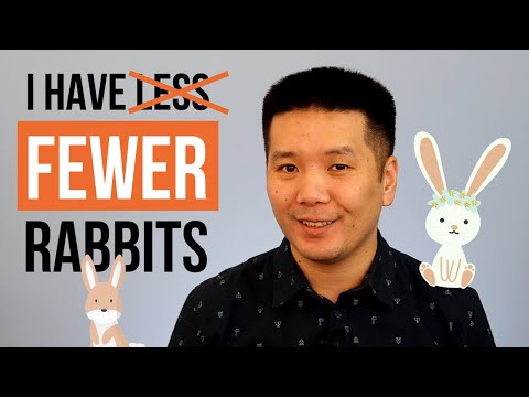 Видео: "У меня больше/меньше чего-то" на английском языке