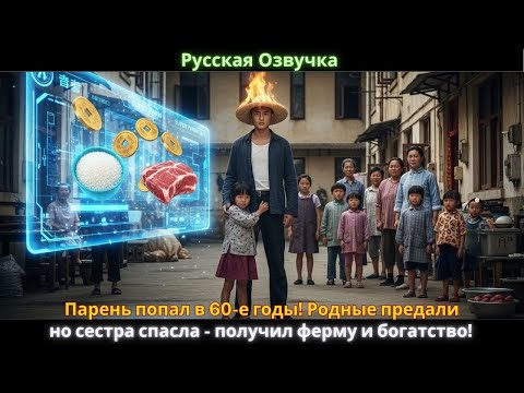Видео: Парень попал в 60-е годы! Родные предали, но сестра спасла - получил ферму и богатство!