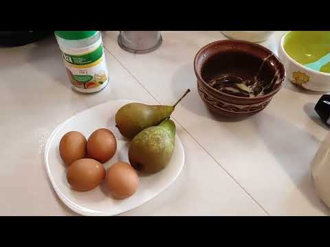 Видео: АЭРОГРИЛЬ BRAUN. ШАРЛОТКА с ГРУШЕЙ НИЗКОУГЛЕВОДНАЯ