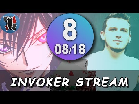 Видео: 💡Invoker Poker Стрим 8 08 2018 zoom 500 Pokerstar
