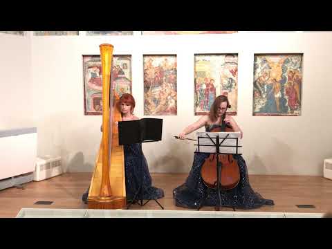 Видео: G. Caccini. Ave, Maria! Harp & cello. Каччини. Аве, Мария! Арфа и виолончель.