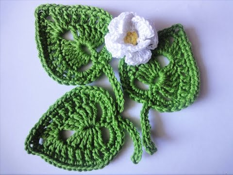 Видео: Листочек LEAVES Crochet